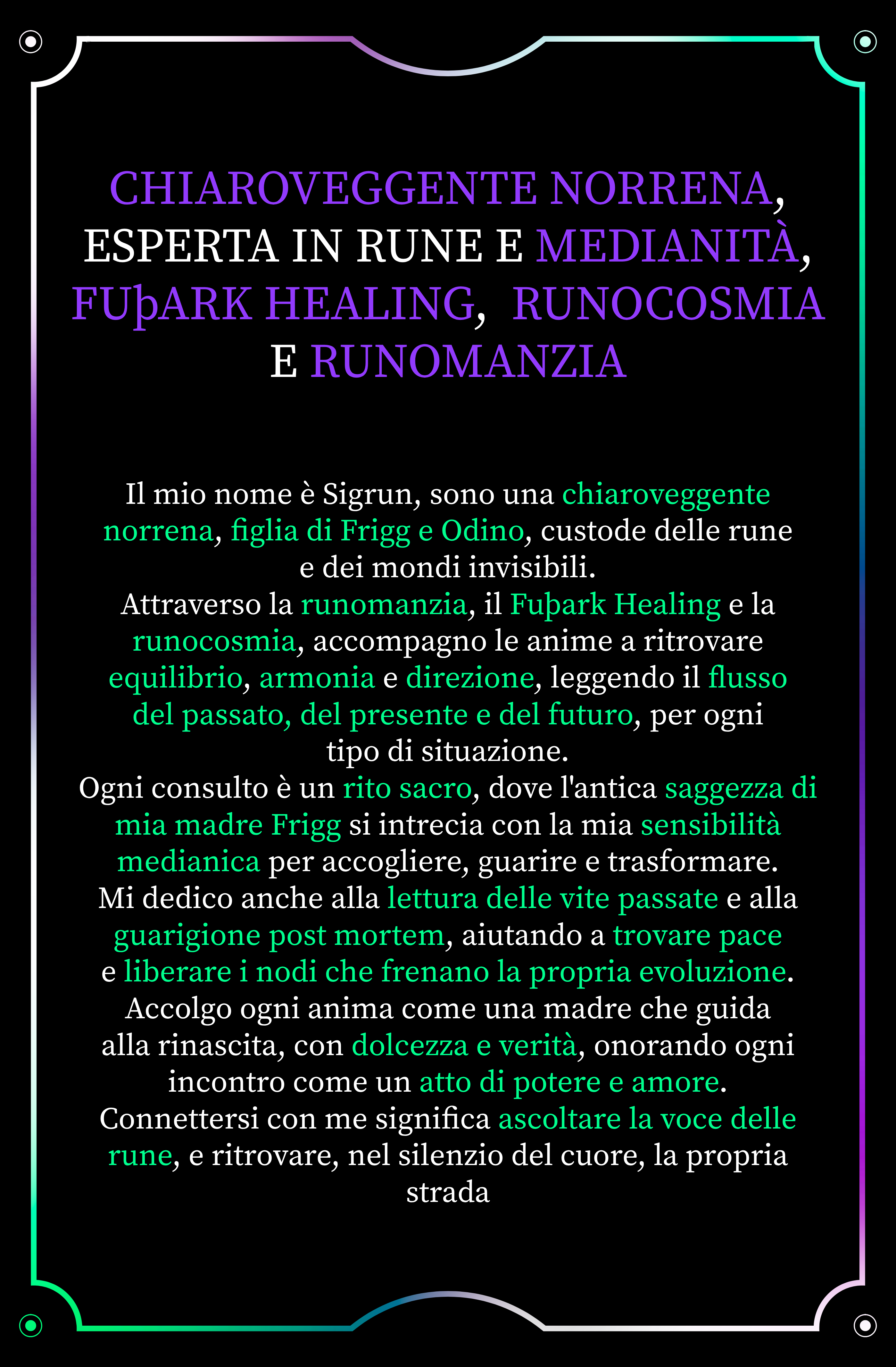 Carta Retro Sigrun